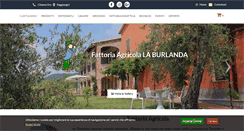 Desktop Screenshot of agriturismolaburlanda.com